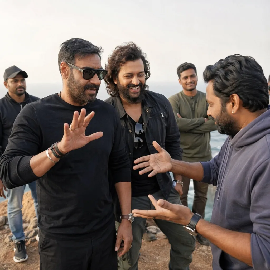Riteish Deshmukh shares 'Dhamaal 4' BTS video; Ajay Devgn and team joke about dangerous scene; ‘It can be done with VFX’
