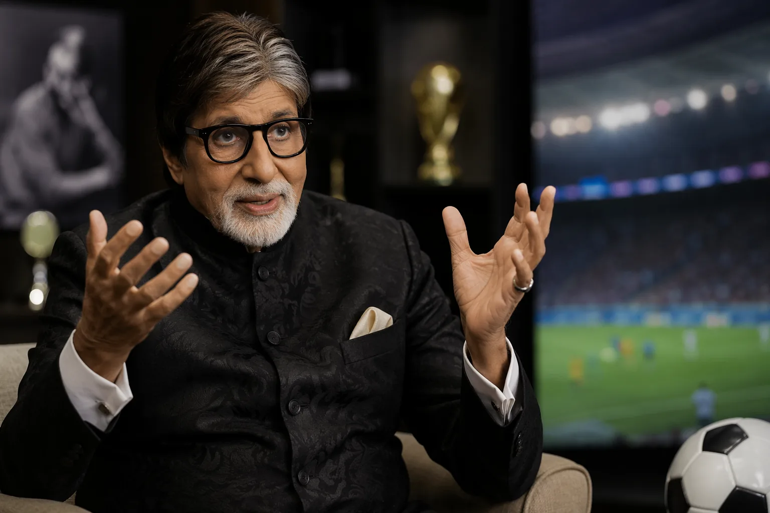 अमिताभ बच्चन बोले 24 घंटे कम, FIFA मैच देखने का बनाया वक्त