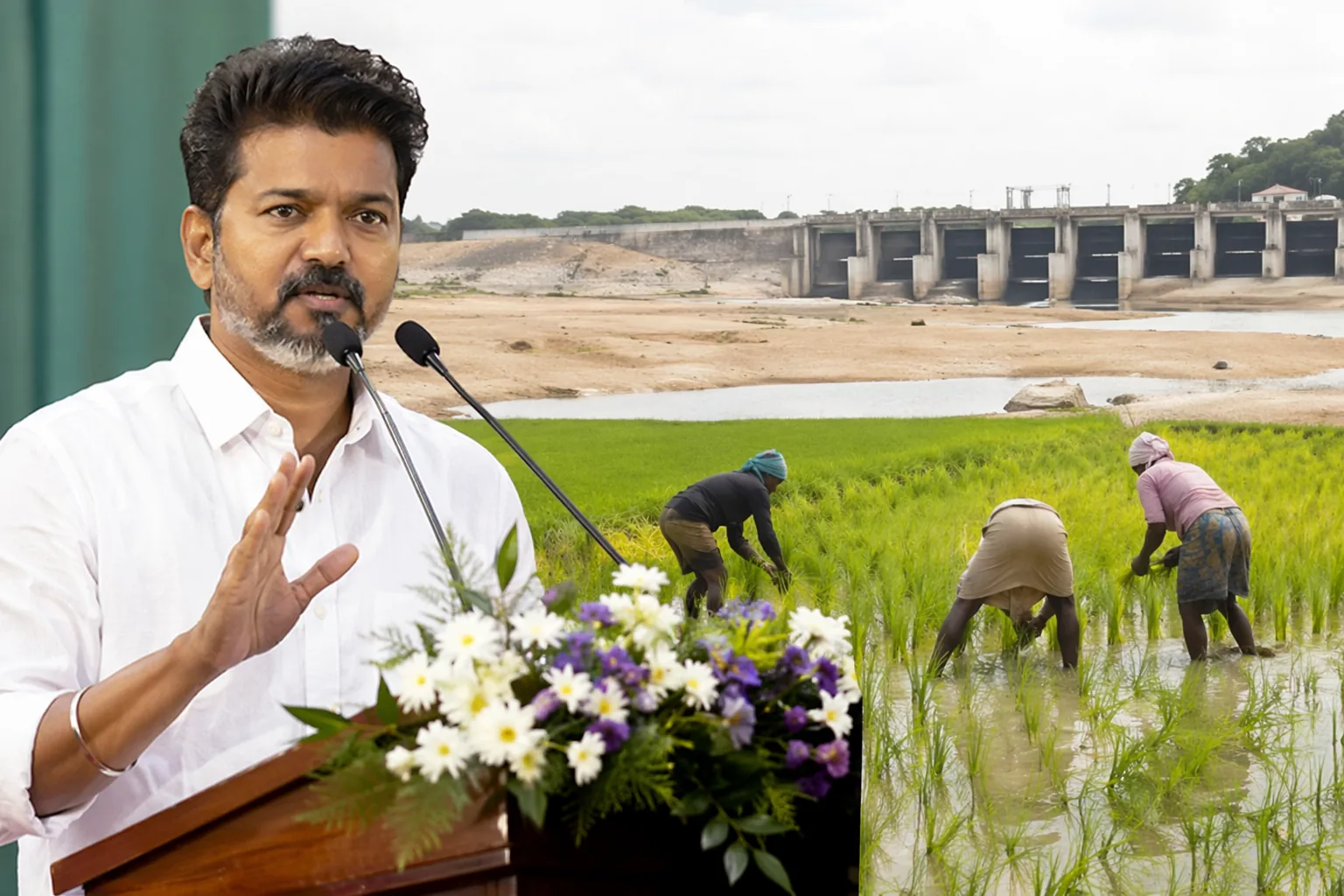 Tamil Nadu CM Vijay Launches ₹134.83 Crore Package for Paddy Farmers