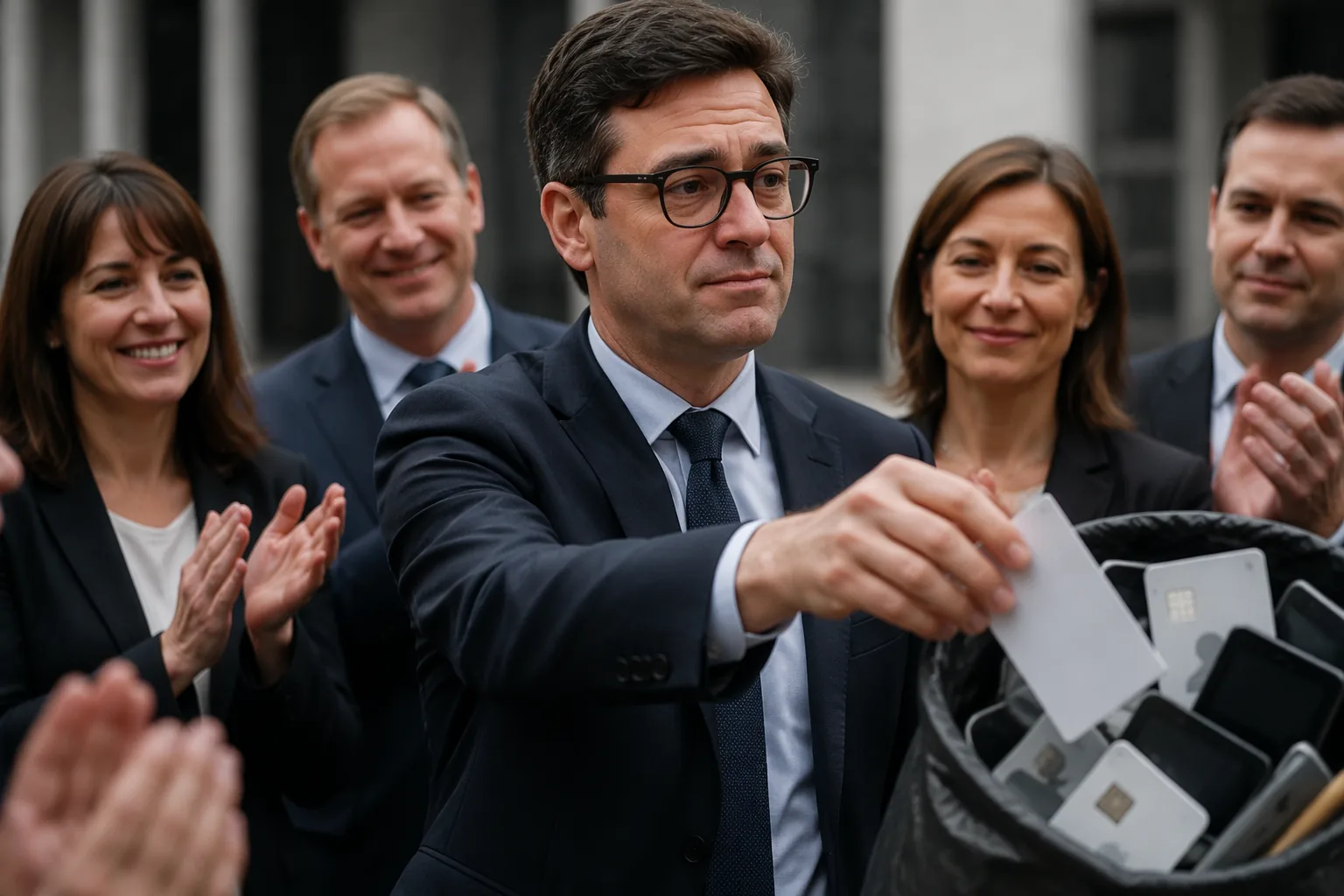 Andy Burnham to Abandon Digital ID Scheme, Prioritize Cost-of-Living Crisis