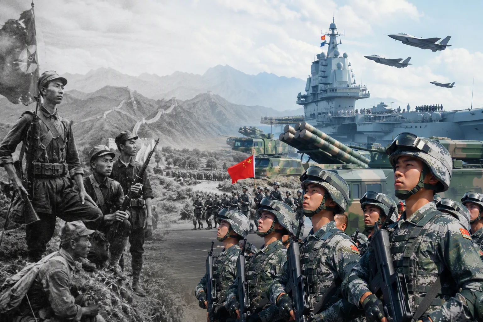 PLA Celebrates 99 Years: From Guerrilla Fighters to Global Military Power