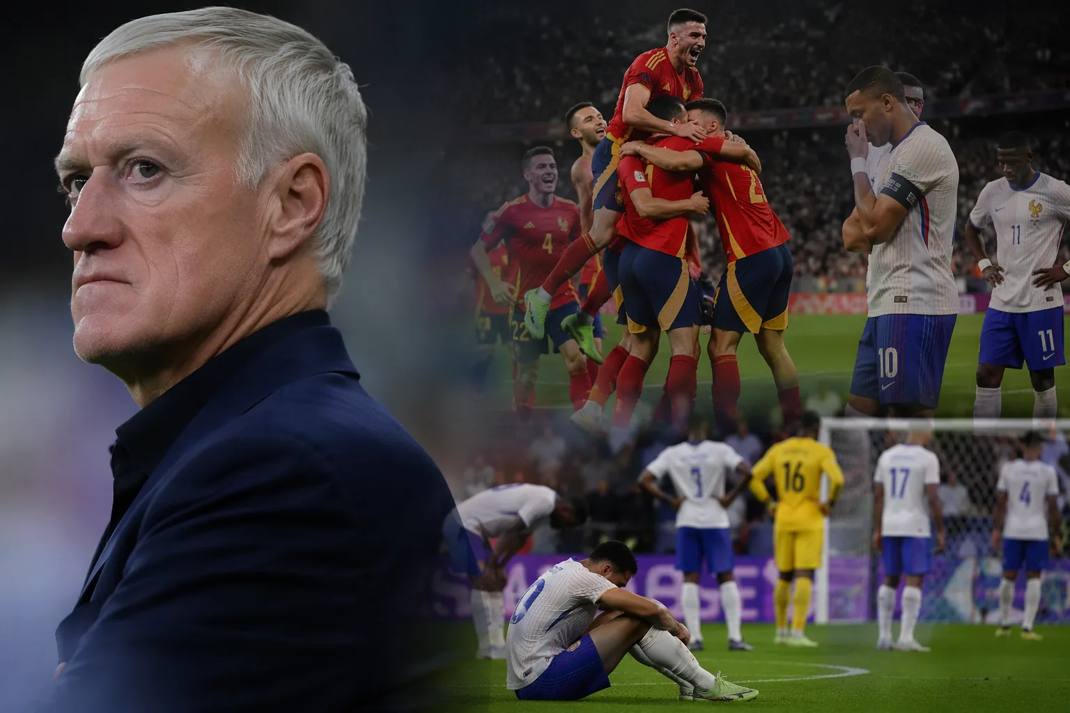 Didier Deschamps' France bows out of World Cup after loss to Spain