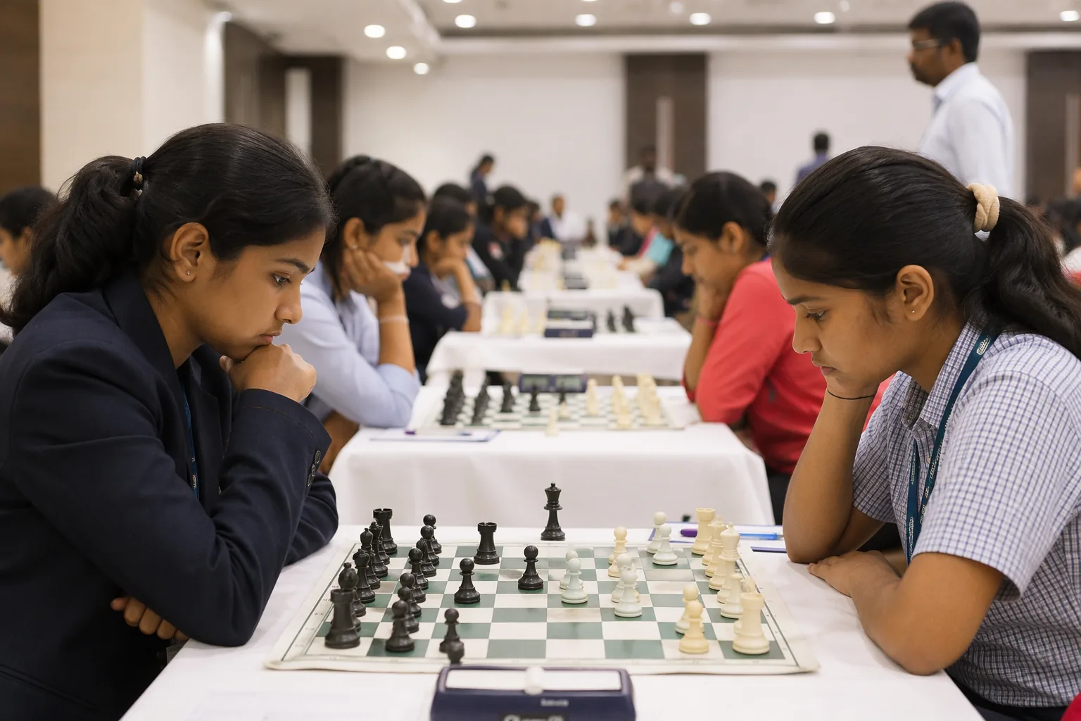 CBSE South Zone-I Girls Chess Championship Begins in Visakhapatnam