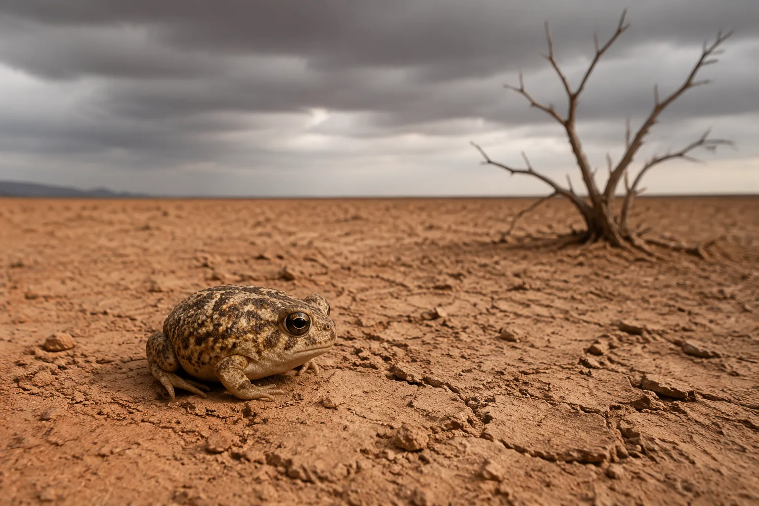Desert rain frog declared Vulnerable as habitat faces severe threats