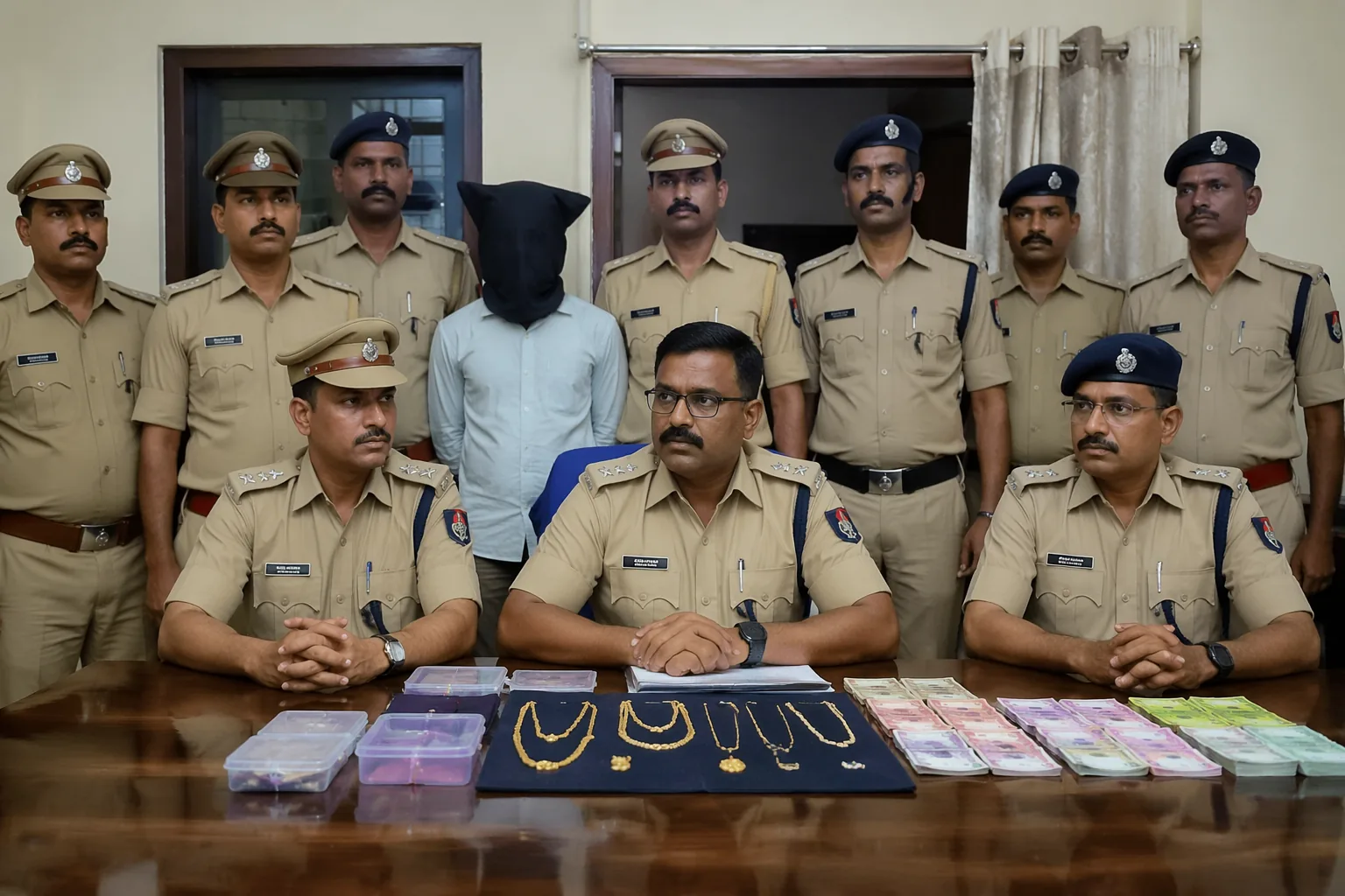 Gurmitkal Police Solve Theft Case in 24 Hours, Arrest Suspect