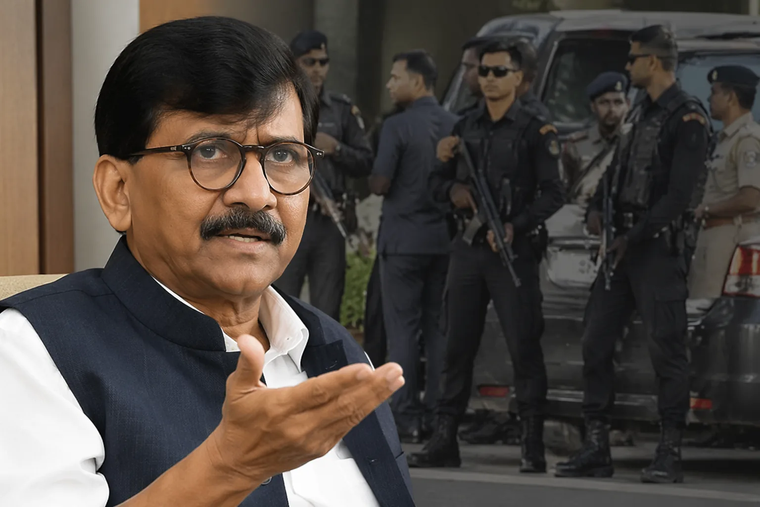 Sanjay Raut questions Y+ security for six Shiv Sena (UBT) MPs