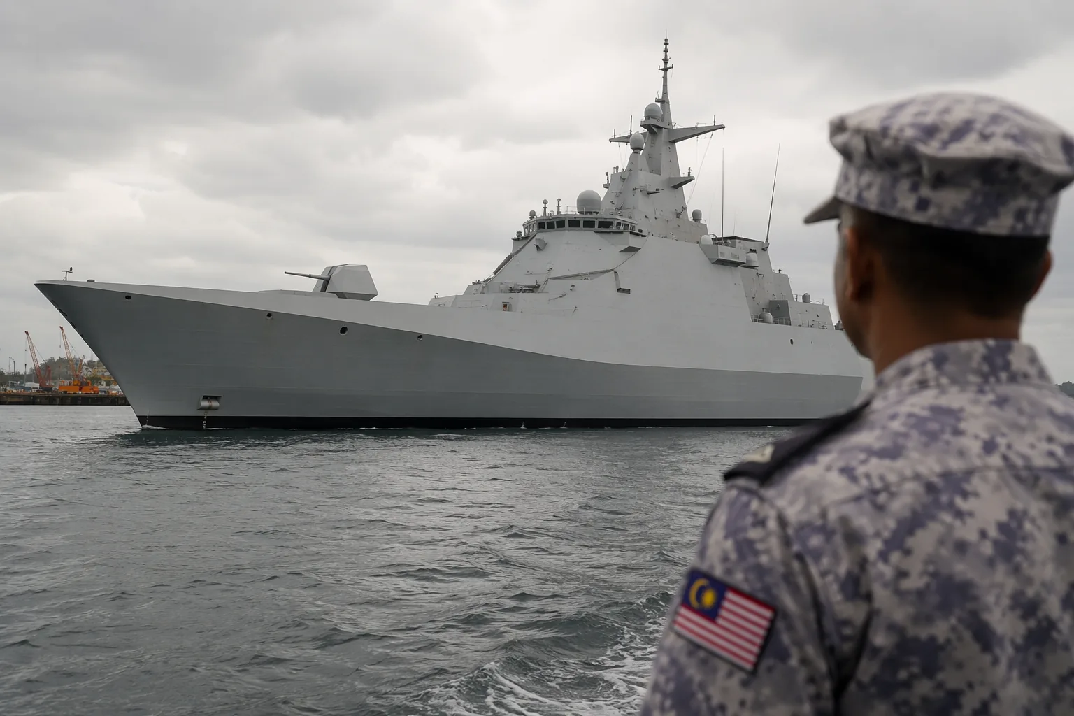 Malaysia's $500 Million Warship Arrives Without Missile Systems