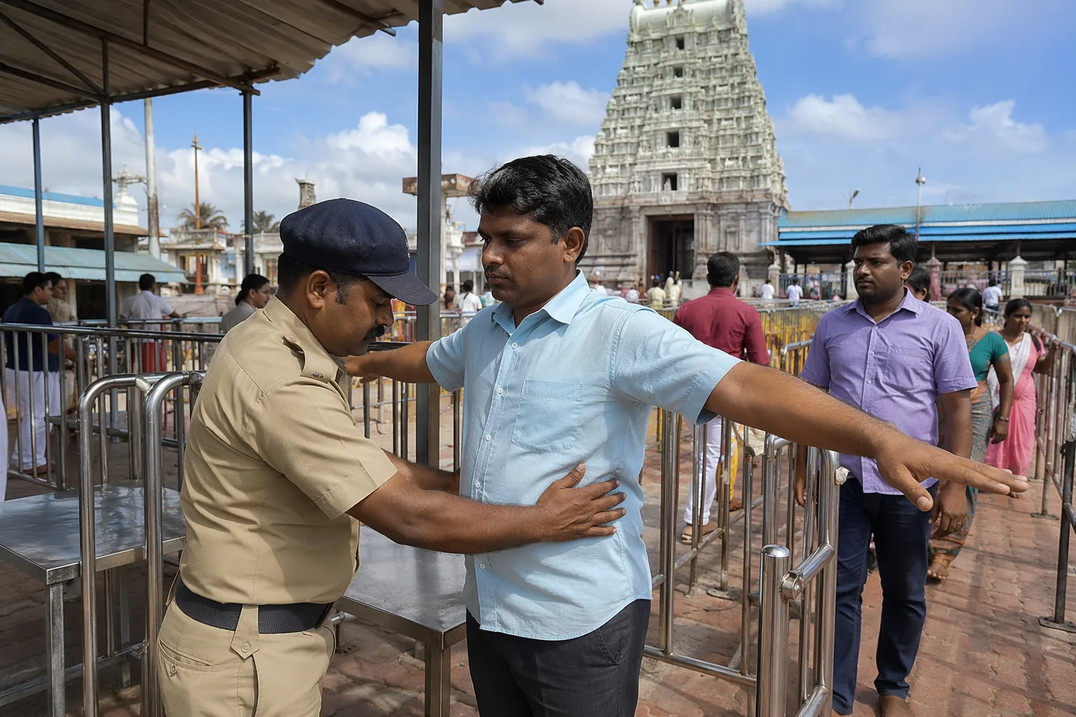 Thiruchendur Temple to Start Frisking Devotees from July 1