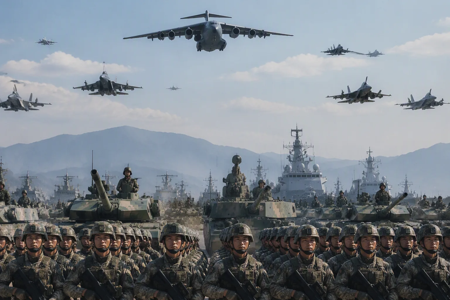 China's People’s Liberation Army Marks 99th Anniversary with Strategic Goals