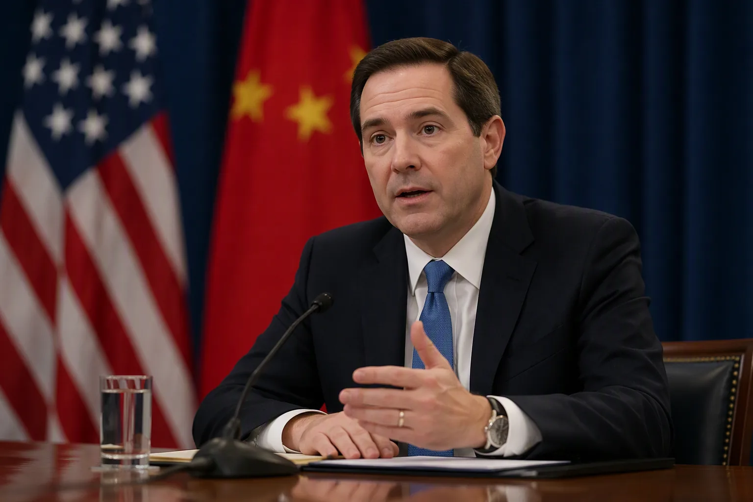 US Deputy Assistant Secretary Praises Progress in US-China Military Relations