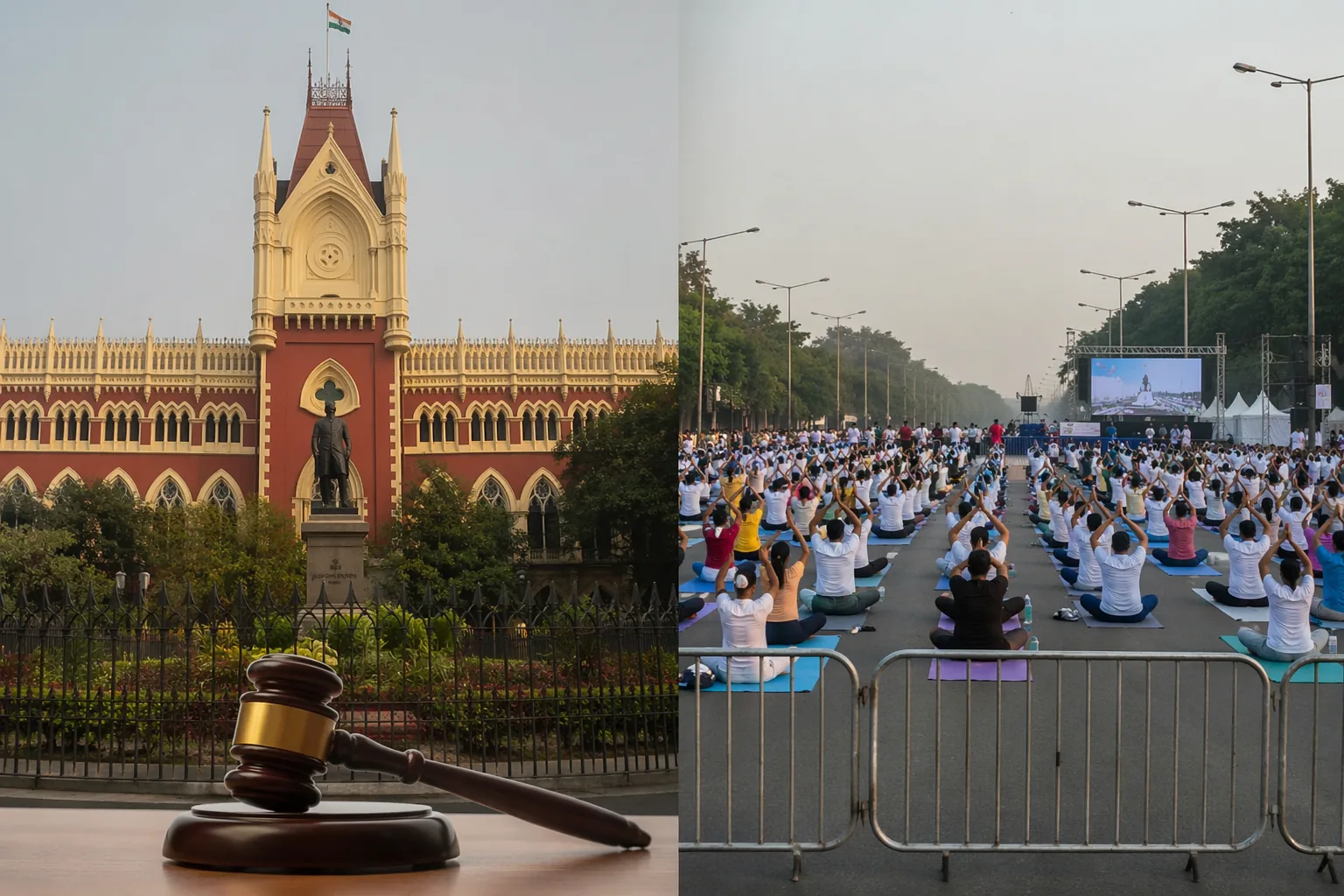 Calcutta High Court Supports Traffic Restrictions for Yoga Day Event