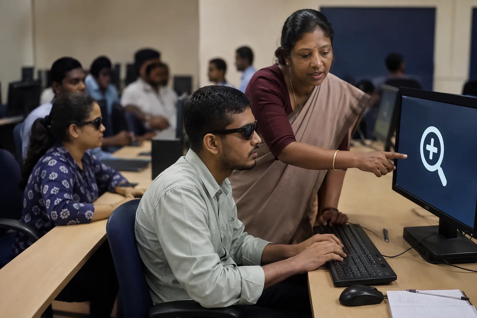 Andhra Loyola College Hosts Workshop on Digital Accessibility for Visually Impaired