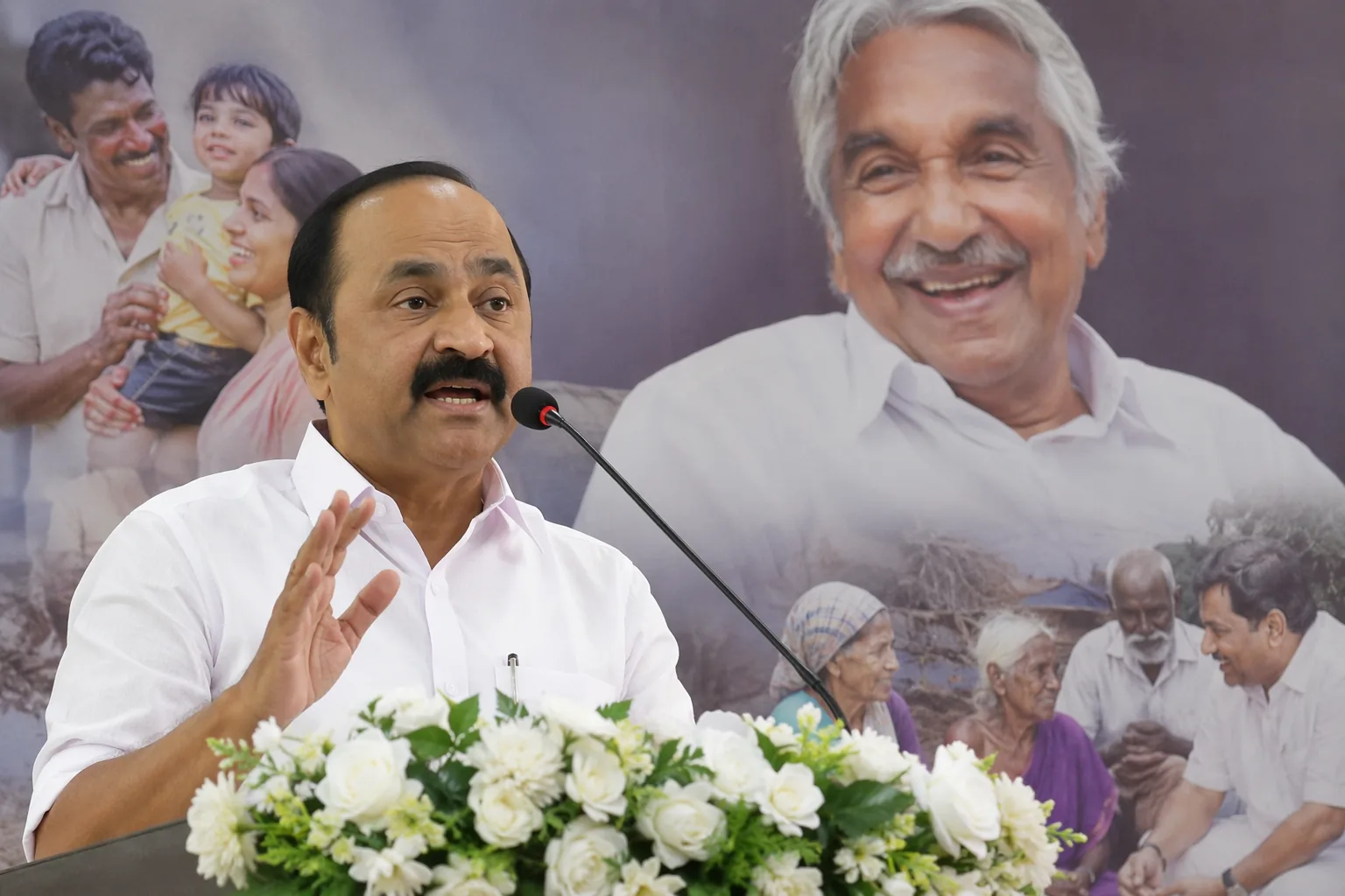 Oommen Chandy Remembered for Empathy and Public Service by V.D. Satheesan