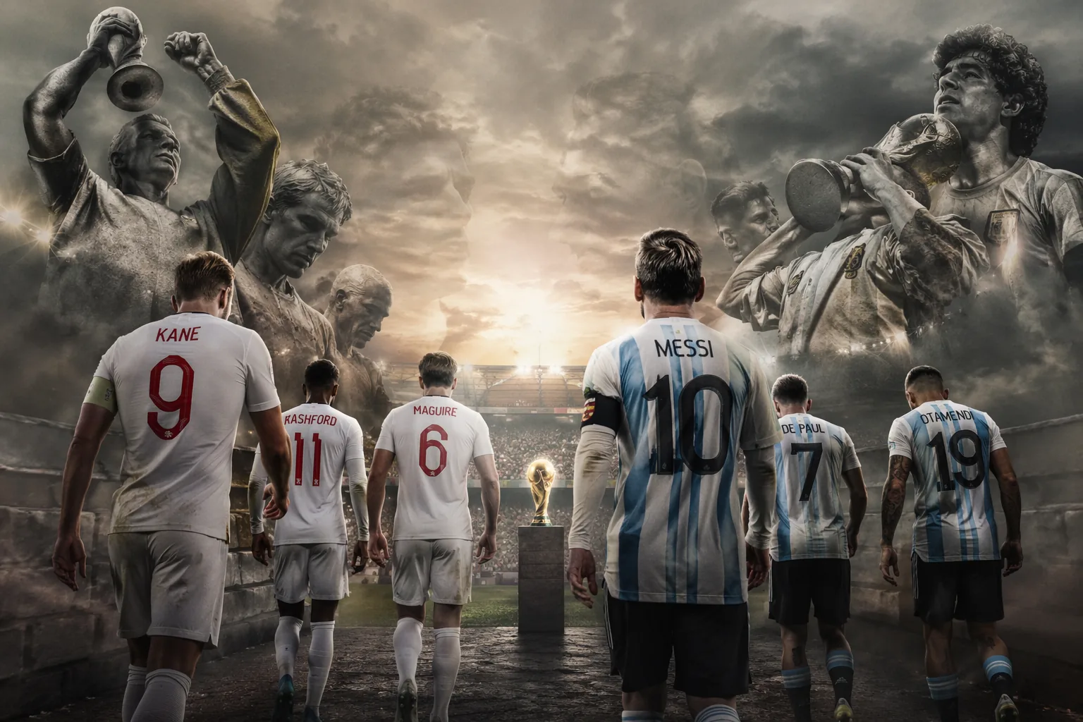 England seeks redemption against Argentina in World Cup semifinal