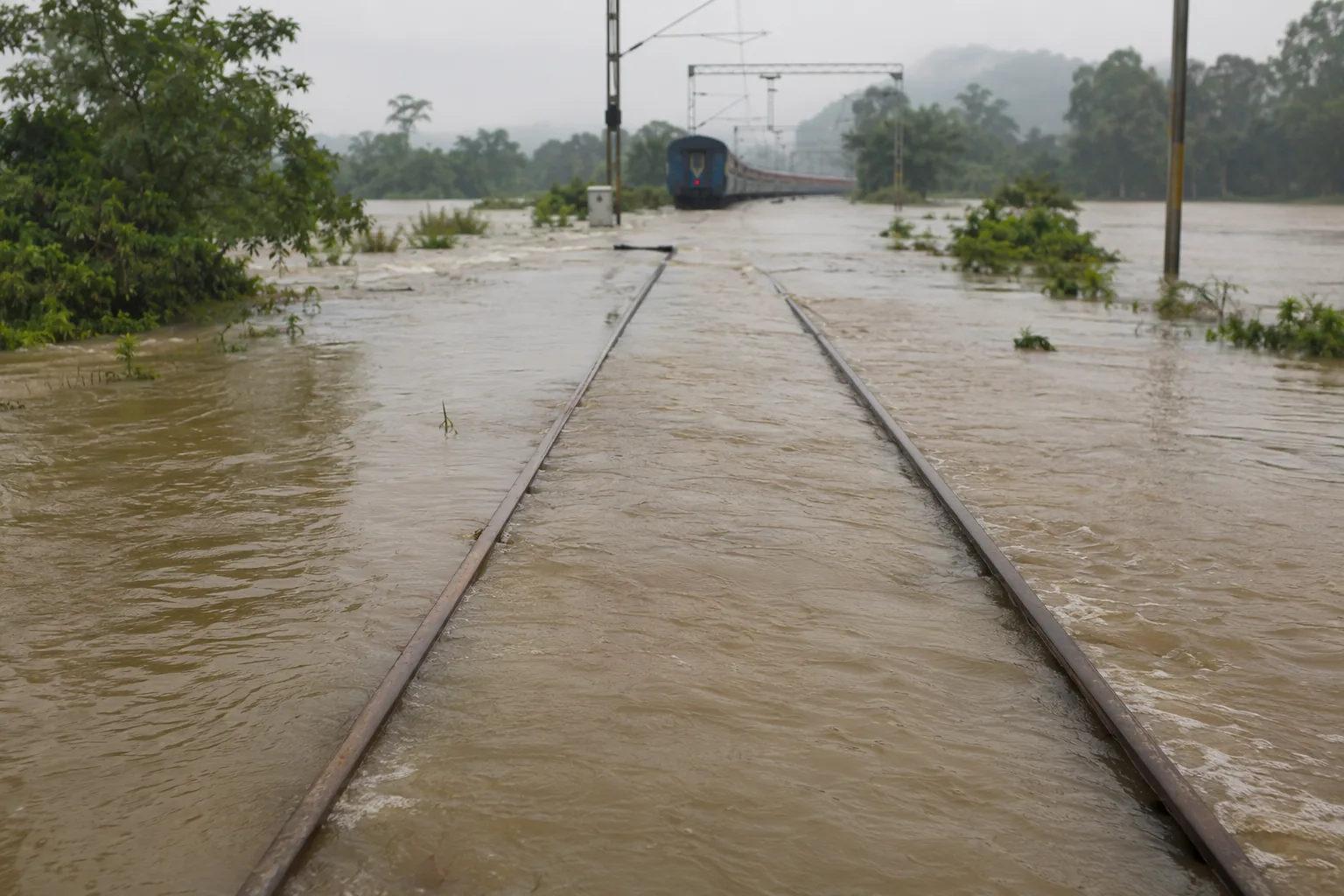Assam floods disrupt rail services, over 30 trains affected