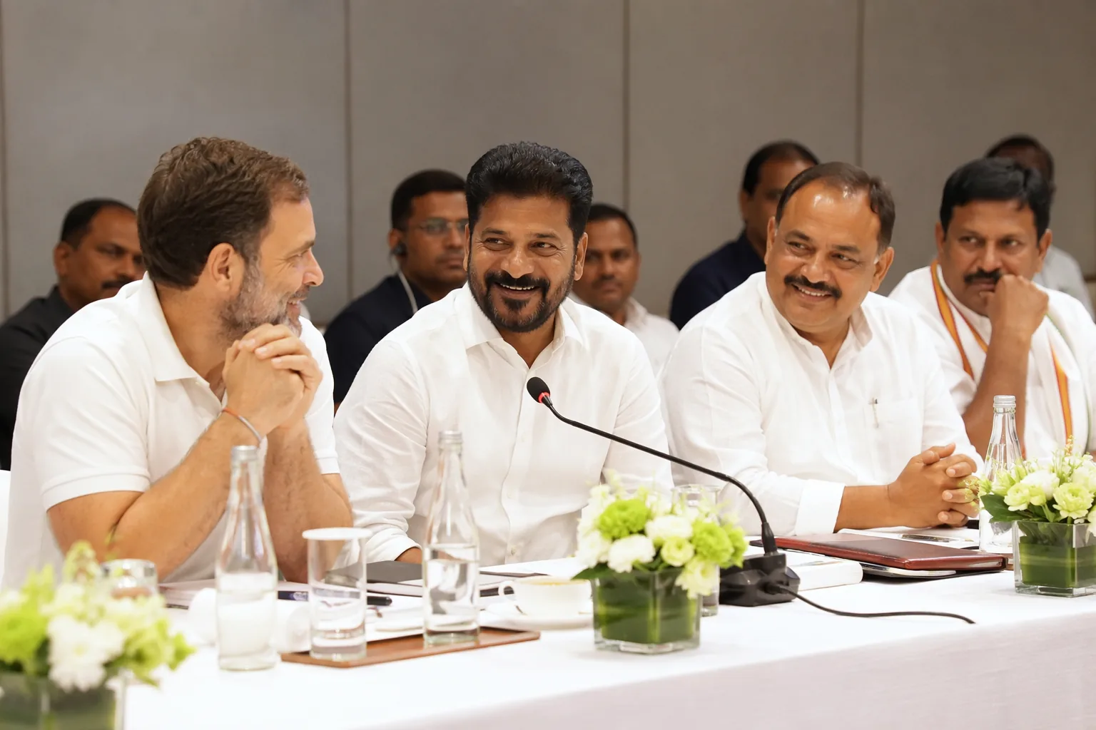 AICC Commends Telangana Congress for Organisational Progress in Delhi Meeting