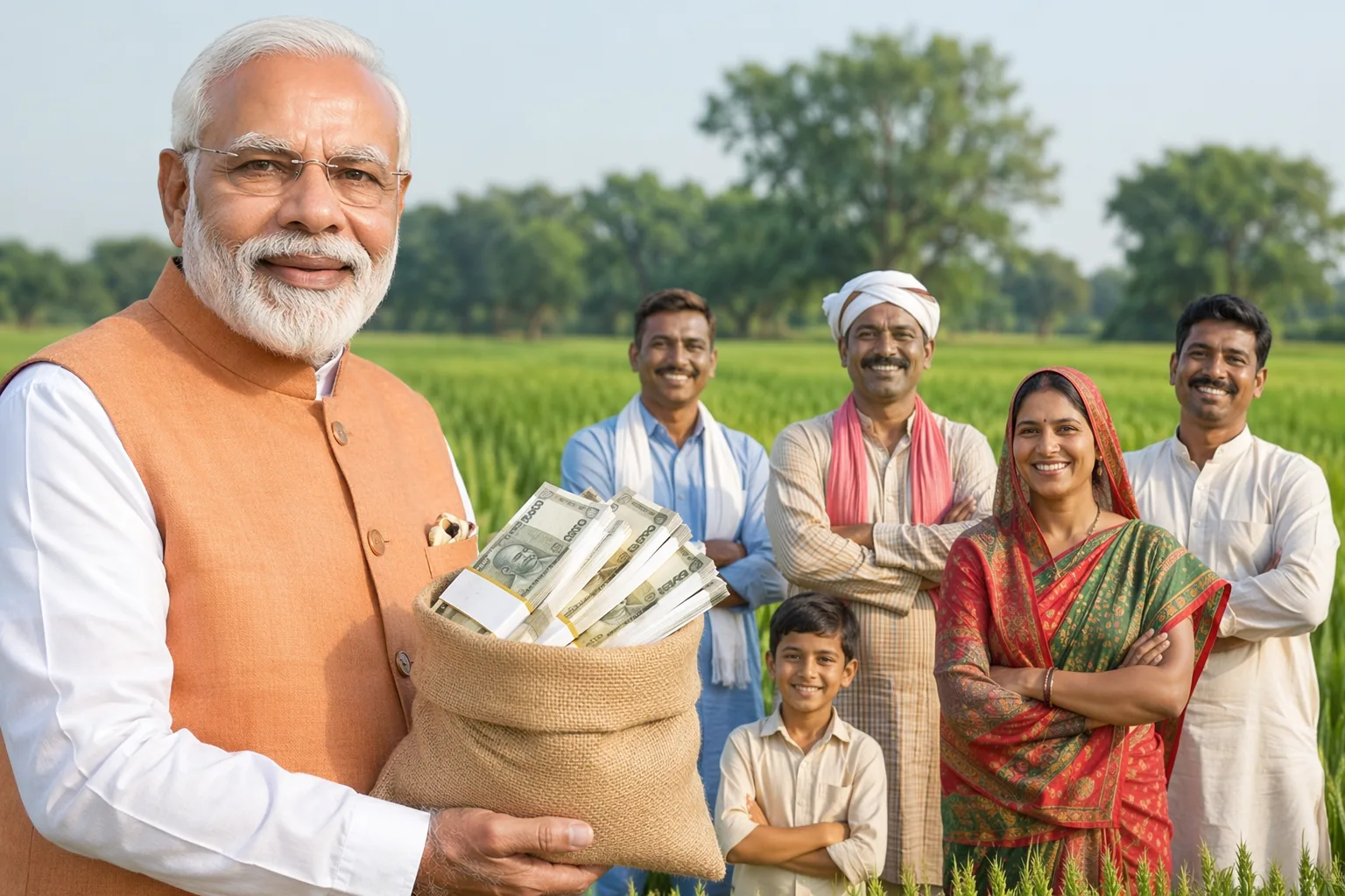 PM Modi to Release Rs 18,880 Crore for 9.44 Crore Farmers on June 20