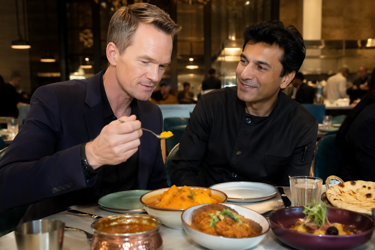 Neil Patrick Harris praises Vikas Khanna's NYC restaurant after memorable meal