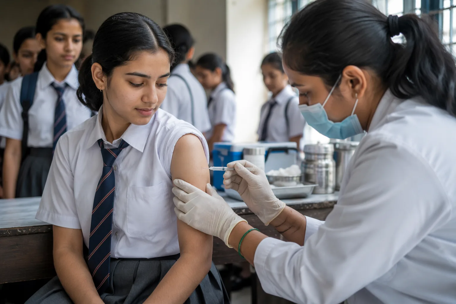 Delhi Health Department aims for 1.49 lakh HPV vaccinations in 100 days