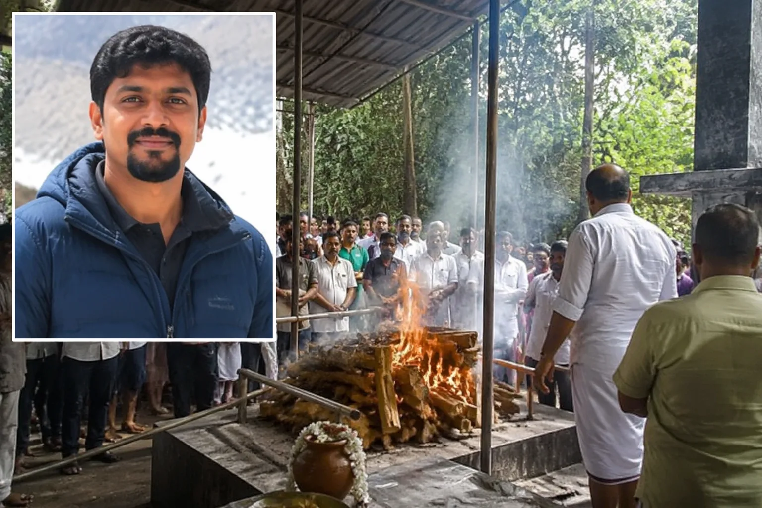 Geologist Aneesh Mohan Cremated in Kottayam After Sikkim Landslide Tragedy