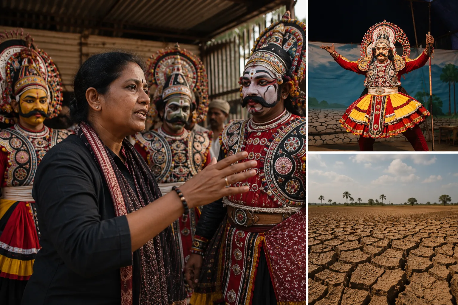 Tamil Nadu's Kattaikoothu Play Highlights Climate Change Impact