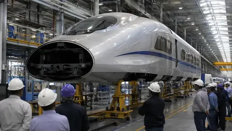 BEML to Launch India's First Bullet Train Car Body by August