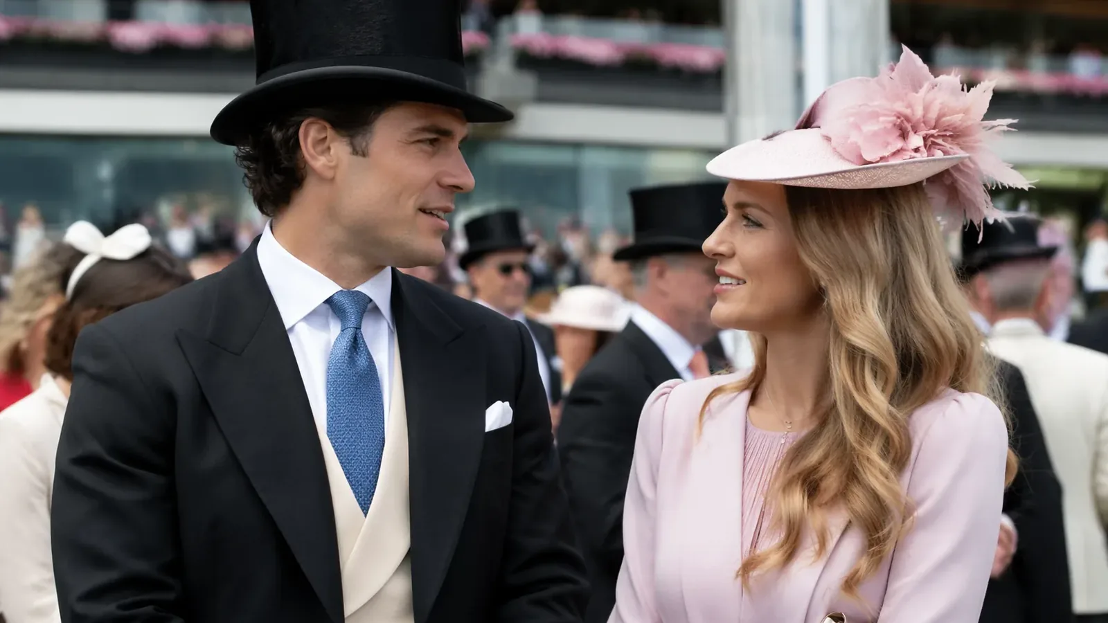 Henry Cavill reveals daughter's name, Belle, at Royal Ascot event