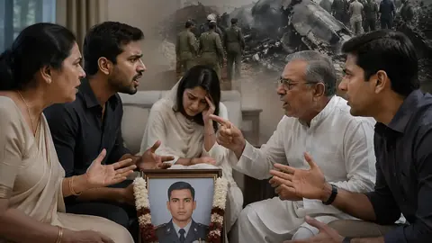 Family Feud Erupts Over Rs 21 Lakh Compensation for Late Air Force Officer