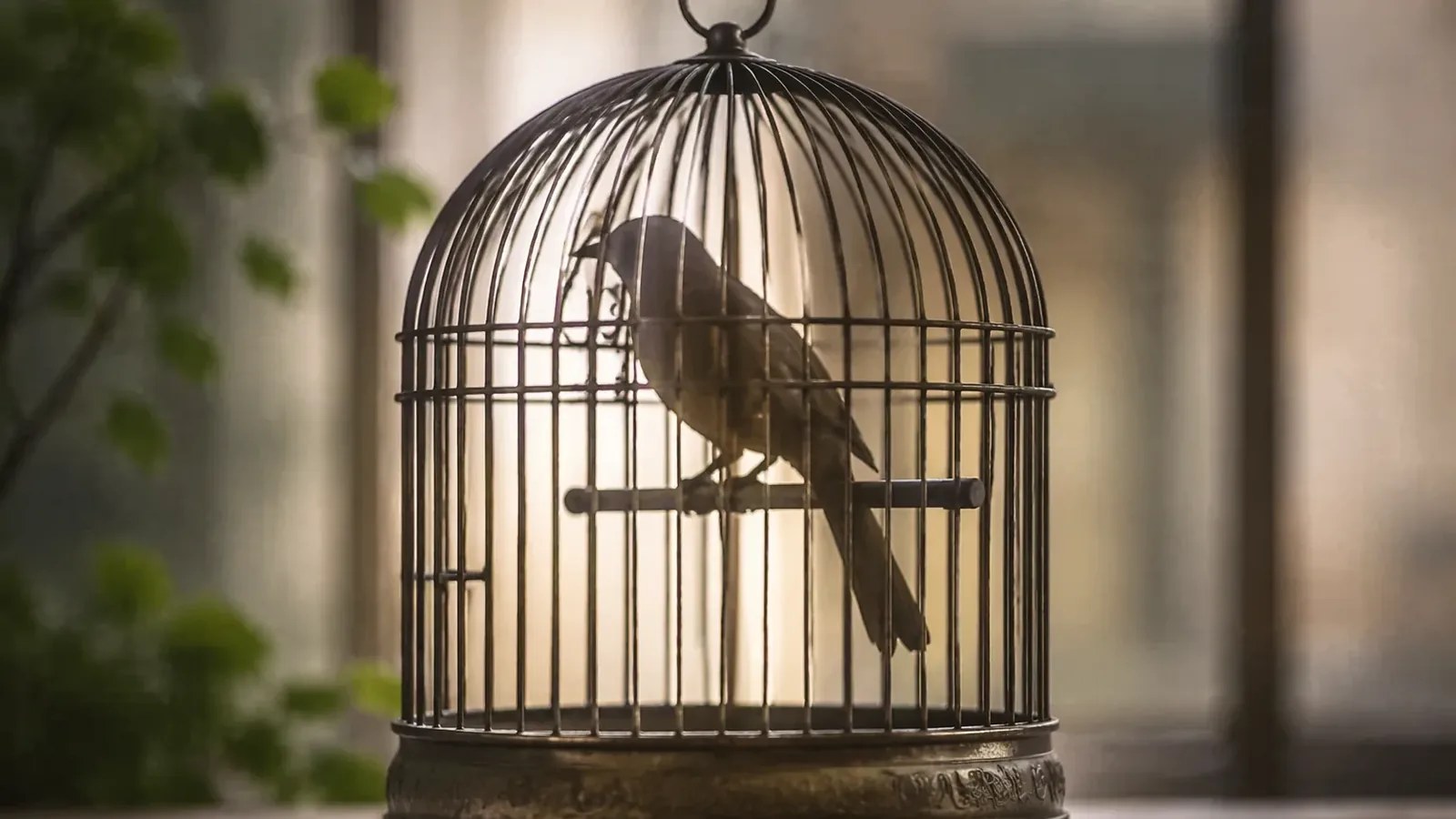 Optical illusion test reveals your current mindset: bird or cage?