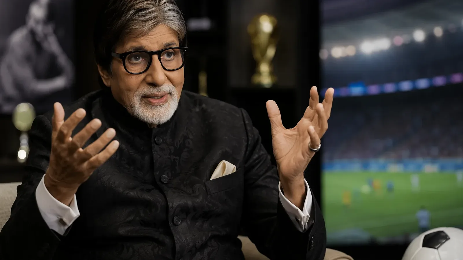 अमिताभ बच्चन बोले 24 घंटे कम, FIFA मैच देखने का बनाया वक्त