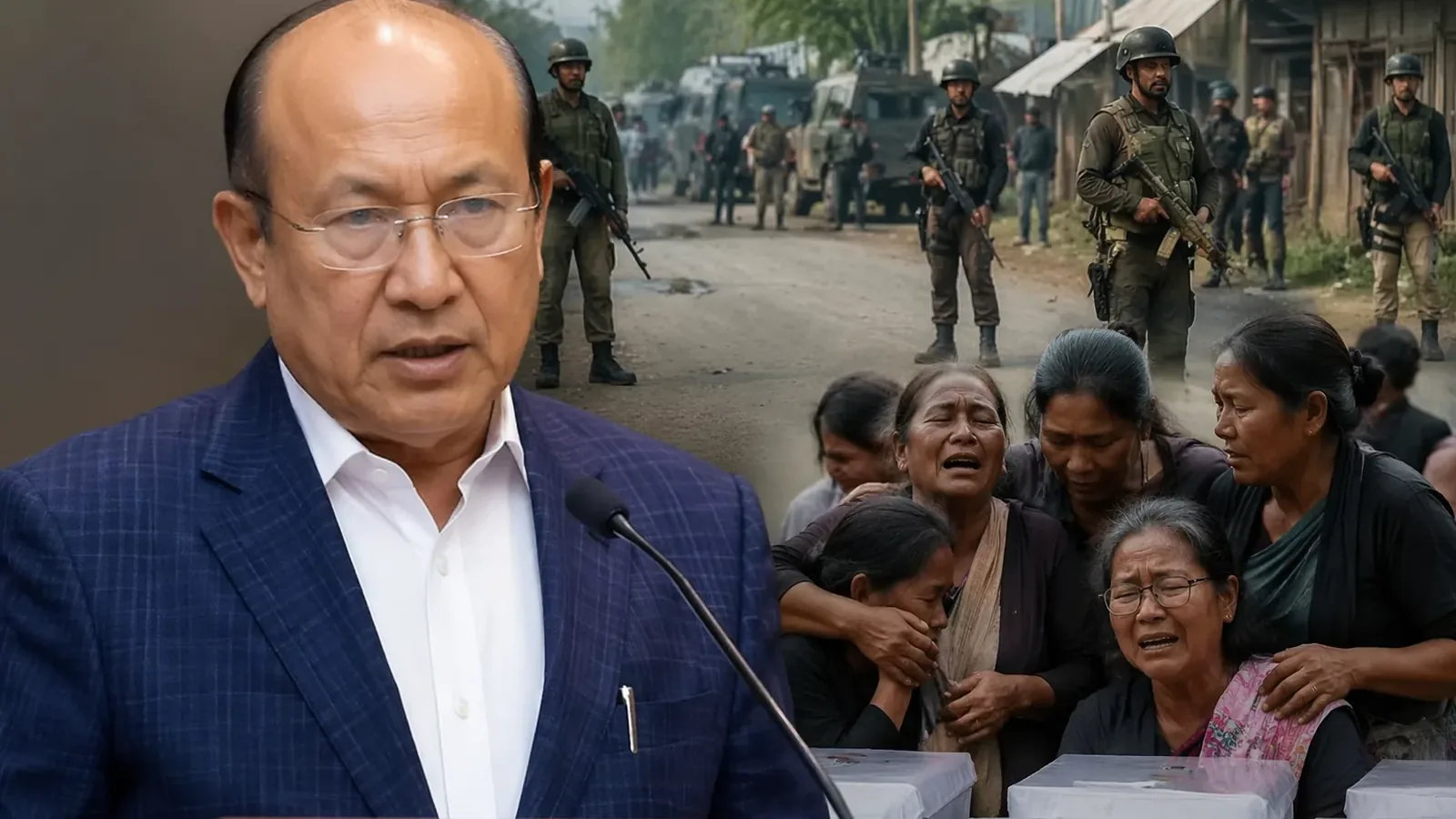 मणिपुर सरकार अत्याचारों पर चुप नहीं बैठेगी: सीएम खेमचंद ने नागा बंधकों की हत्या पर दिया बयान