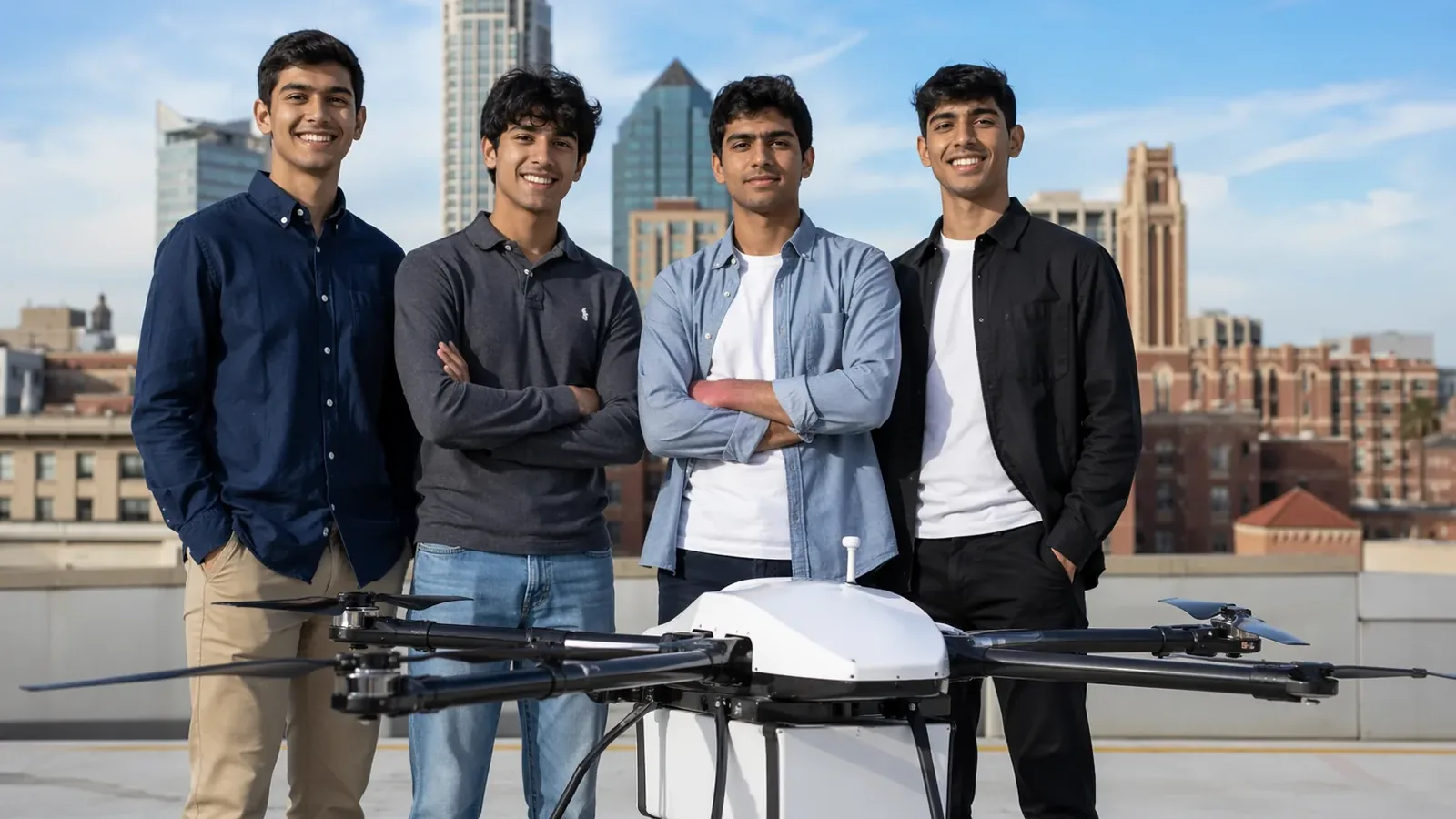 Texas Students Launch Drone Startup with $1.85 Million Funding for Medical Logistics