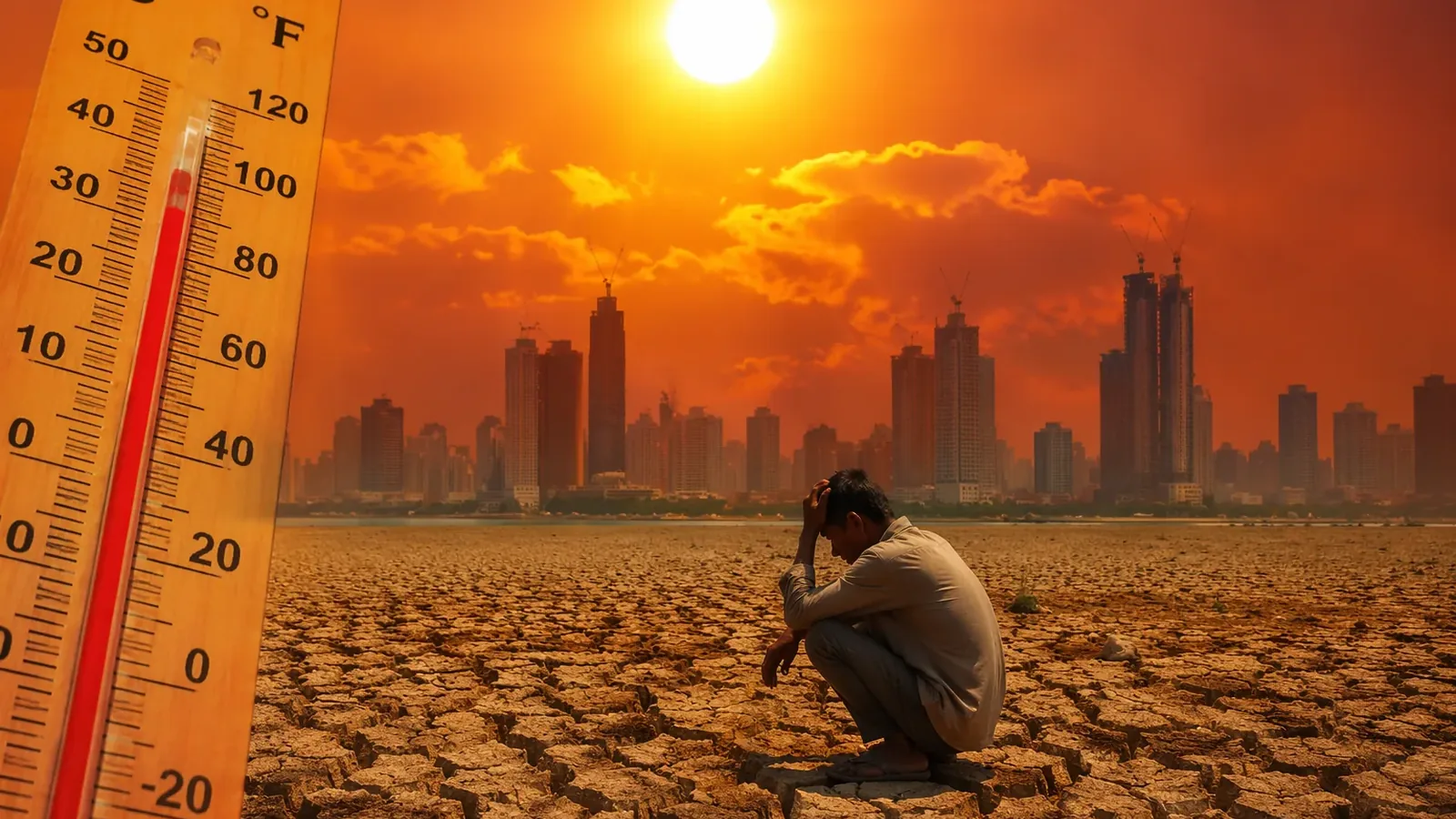 एशिया में गर्मी दोगुनी तेजी से बढ़ी, 2025 होगा सबसे गर्म साल