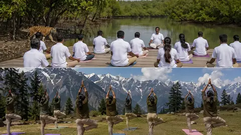 पश्चिम बंगाल के जंगलों में योग की नई पहल शुरू