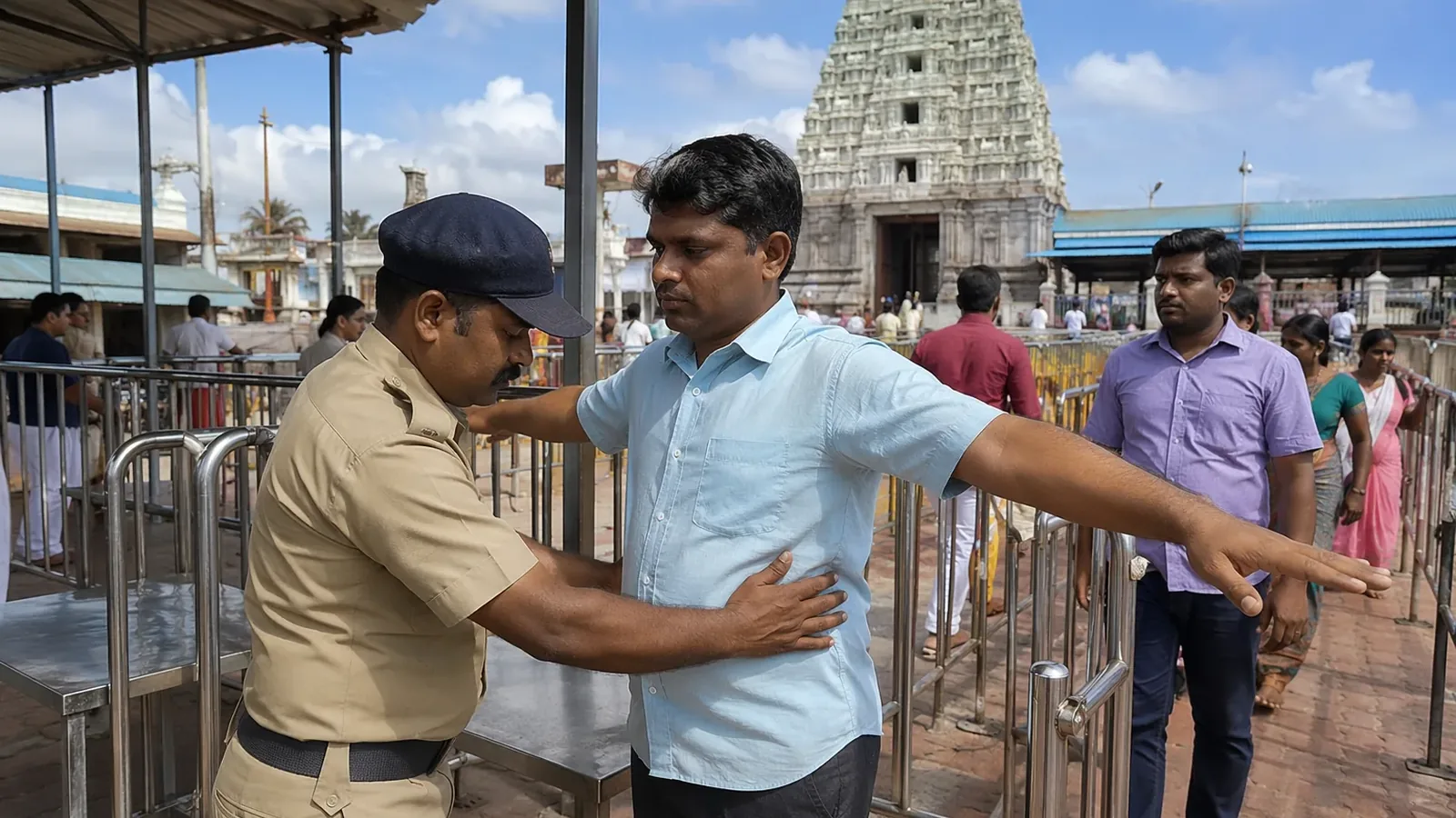 Thiruchendur Temple to Start Frisking Devotees from July 1