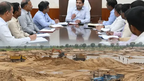 डिप्टी कमिश्नर ने अवैध रेत खनन रोकने के लिए दिए सख्त निर्देश