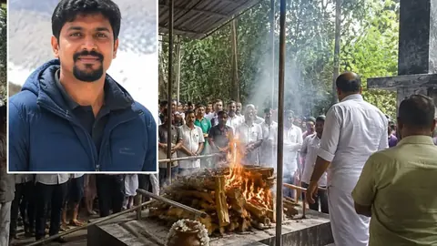 Geologist Aneesh Mohan Cremated in Kottayam After Sikkim Landslide Tragedy