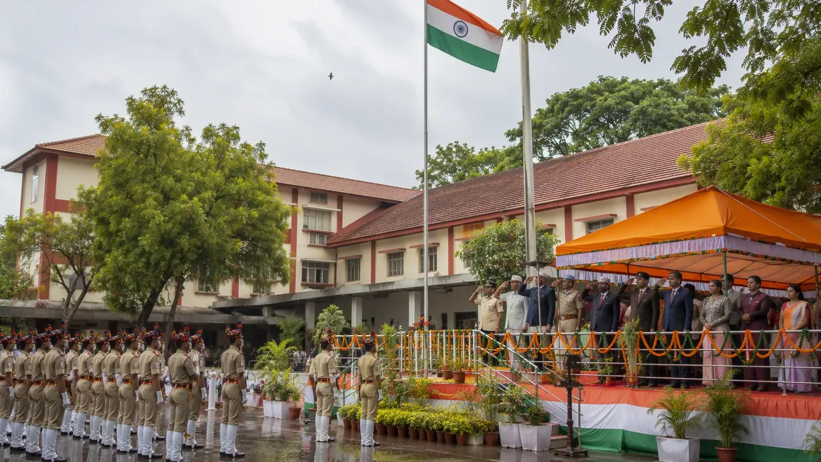 पलक्कड़ रेलवे डिविजन ने स्वतंत्रता दिवस पर मनाया बड़ा समारोह