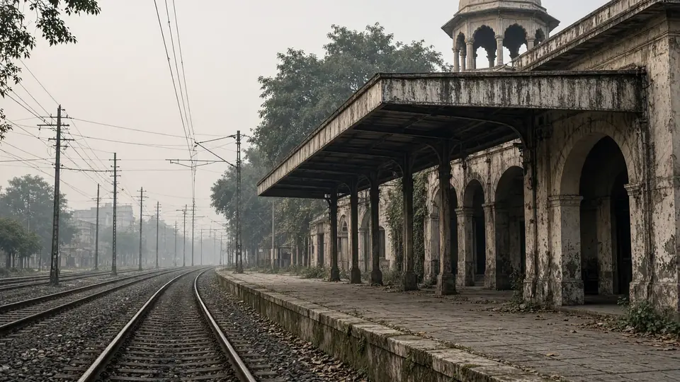 लाहौर जाने वाली ट्रेनें भूल गईं, लोधी कॉलोनी स्टेशन अकेला रह गया