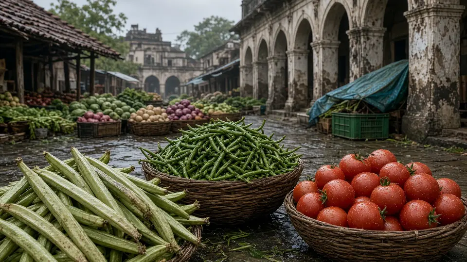 Drumsticks and beans double in price as Yadgir vegetable market faces supply squeeze