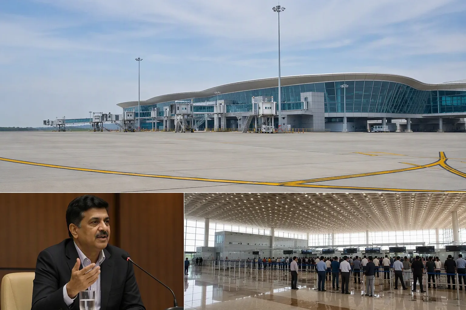 Bhogapuram Airport Opens Six Months Early, Boosting Andhra Pradesh Economy