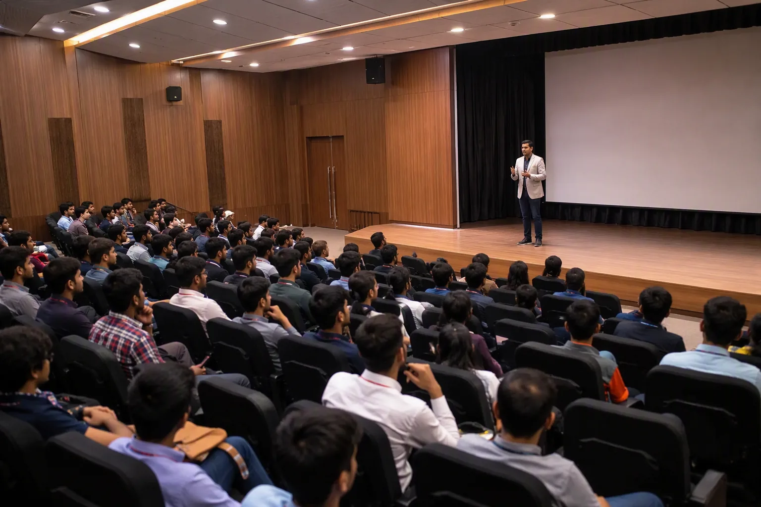 NASSCOM ने KITSW में AI पर स्टूडेंट टाउनहॉल आयोजित किया