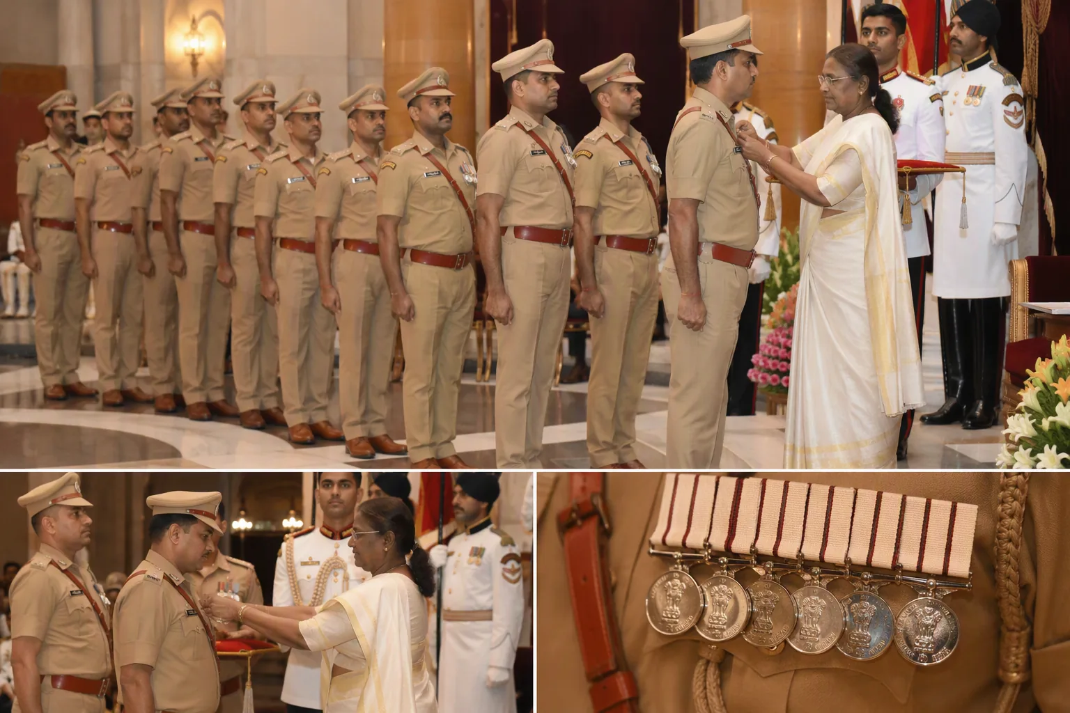 21 CBI Officers Awarded President’s Medals for Service Excellence