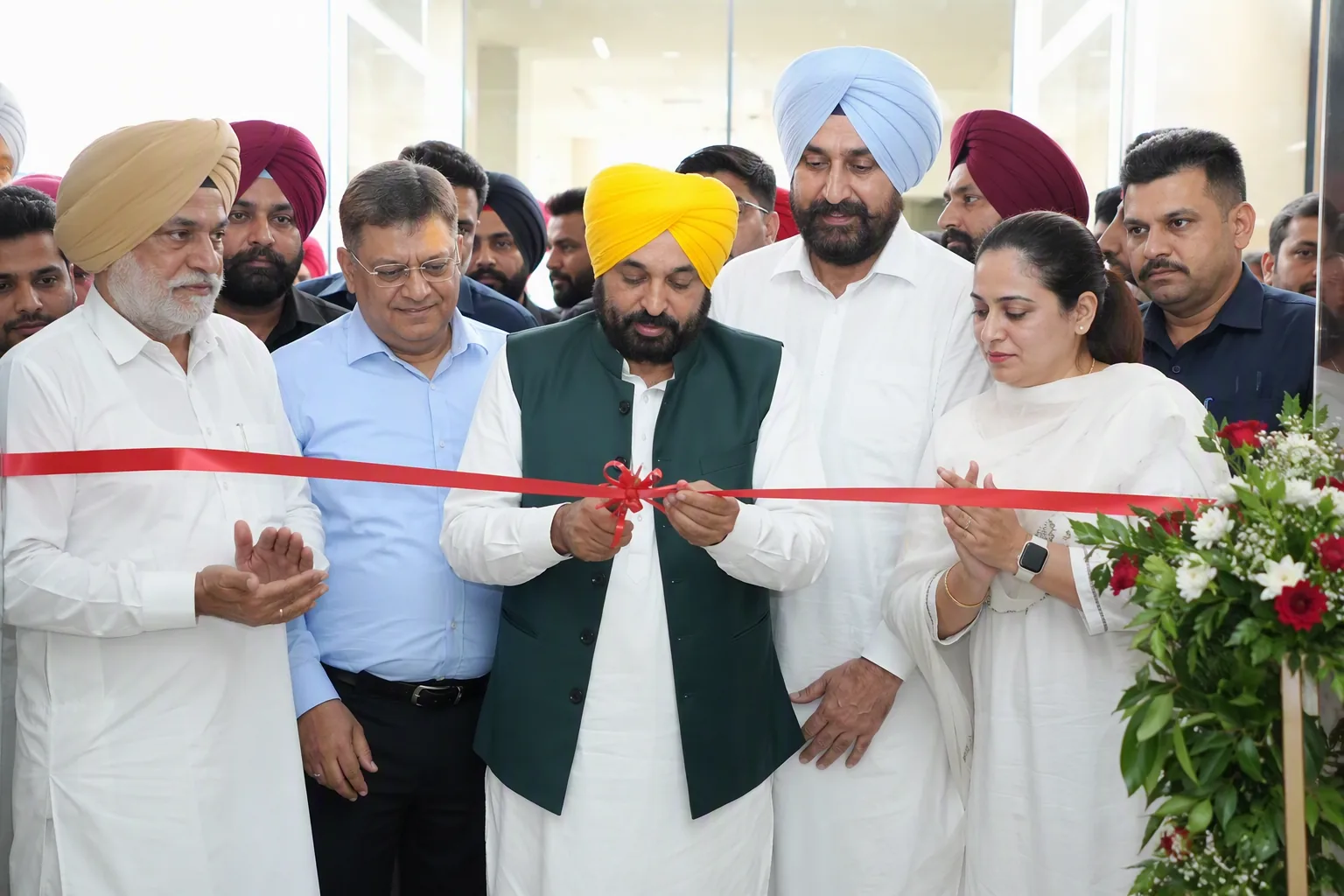 CM Bhagwant Singh Mann Opens NABH-Accredited 'Capital Hospital' in Moga