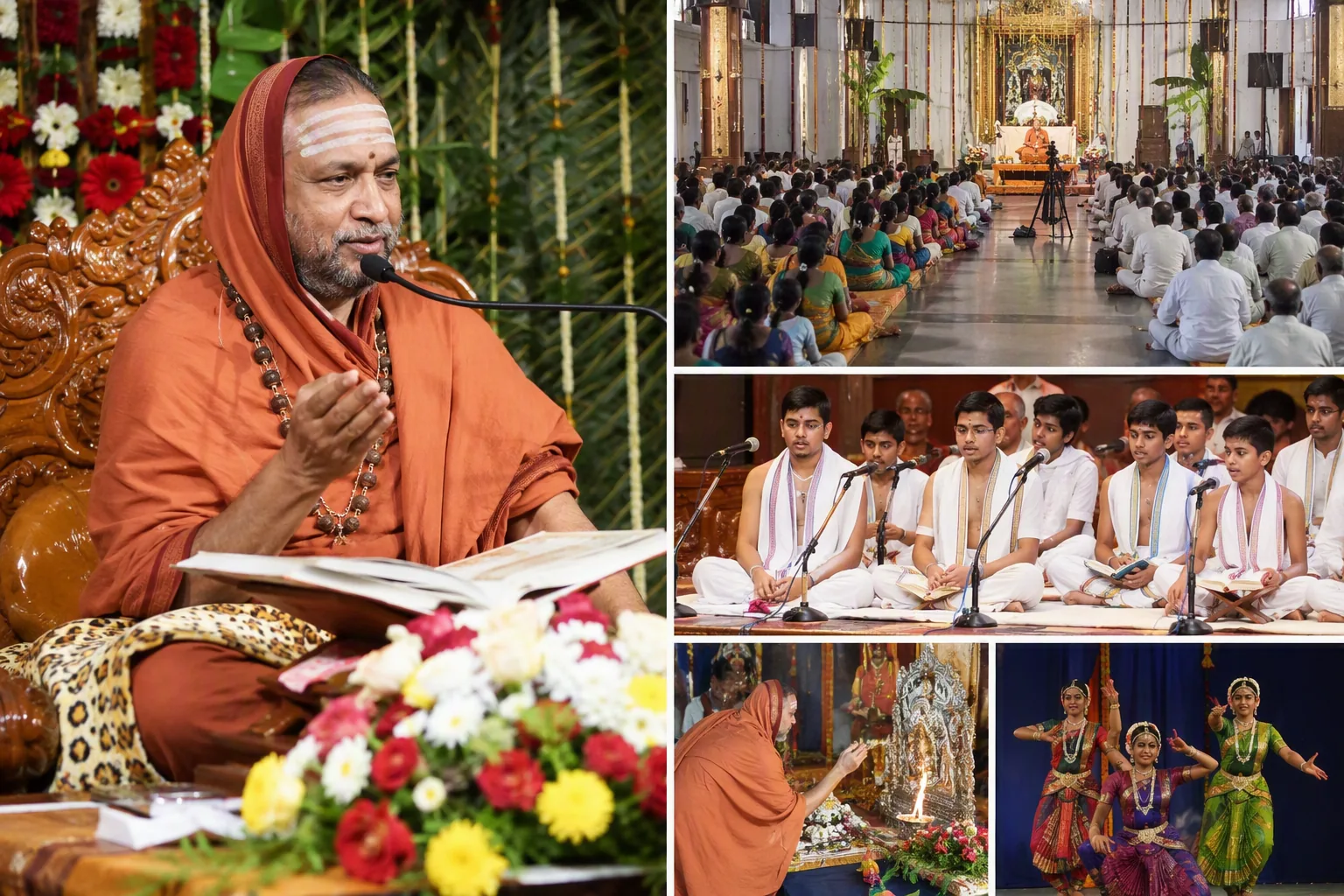उत्तरादी मठ के pontiff का 50 दिन का चातुर्मास्य शुरू 8 अगस्त से