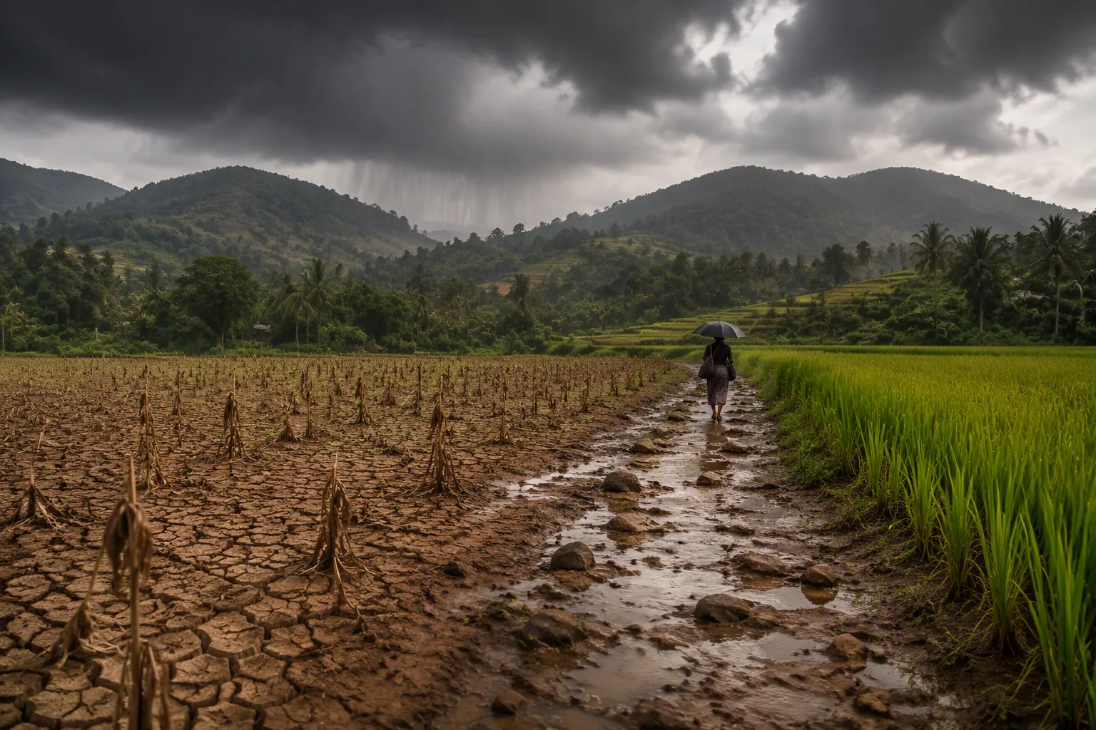 Wayanad's Monsoon Deficit Stands at 50% Despite Recent Rains