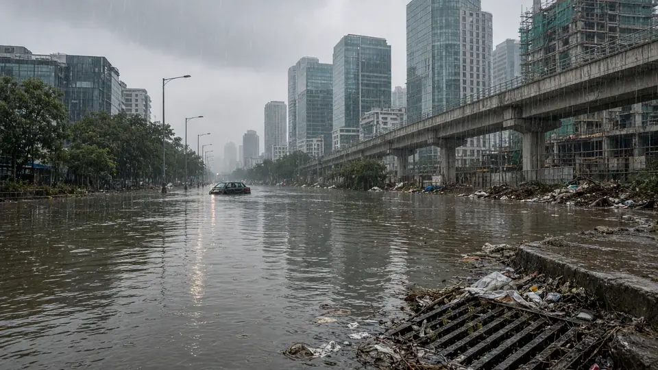 गुरुग्राम की बाढ़ की समस्या 2047 तक रहेगी, सांसद का दावा