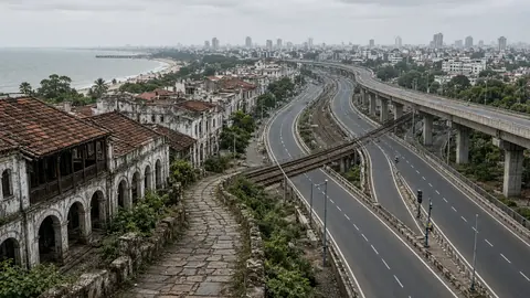 Colonial pathways still shape Chennai's transport network today