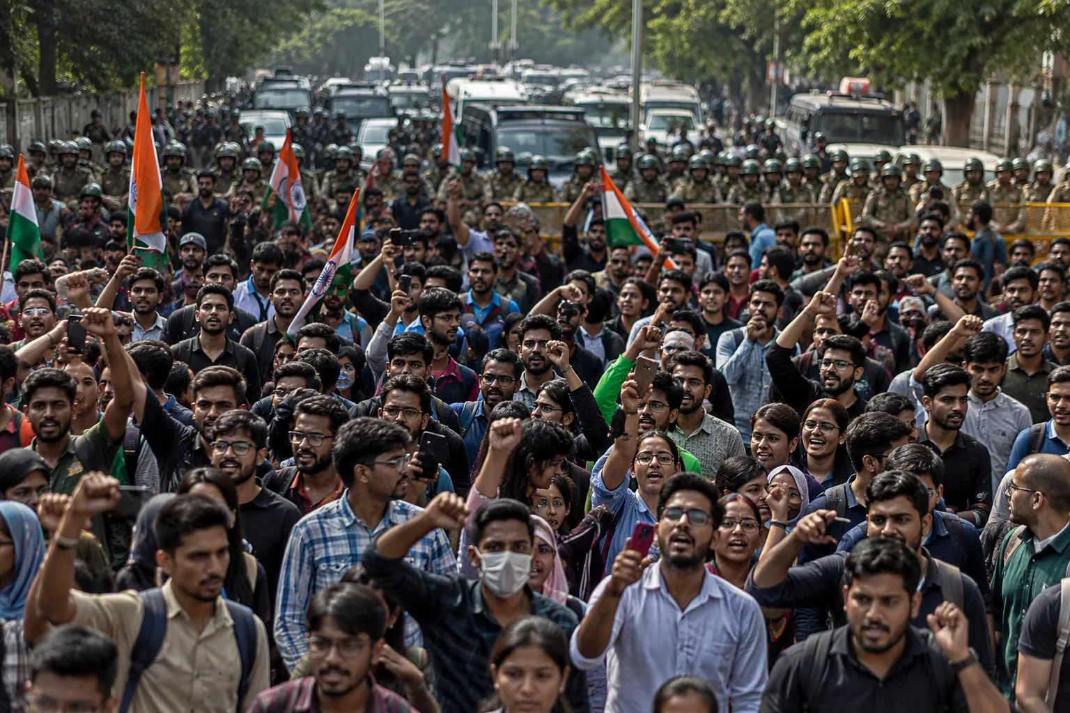 Students intensify protests over Jharkhand recruitment exam irregularities