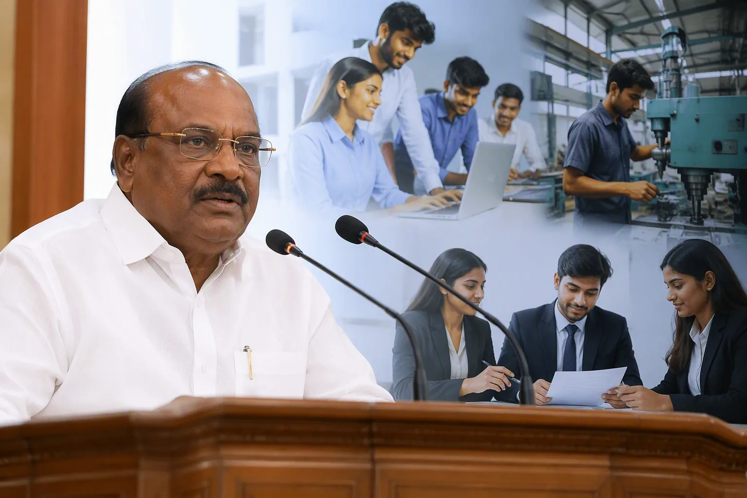 Tamil Nadu Government to Tackle Education-Employment Gap, Says Speaker
